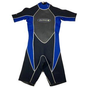 Hang Ten Shorty Wetsuit Medium Spring/Summer 3x2 Neoprene Surf Surfing Water Ski